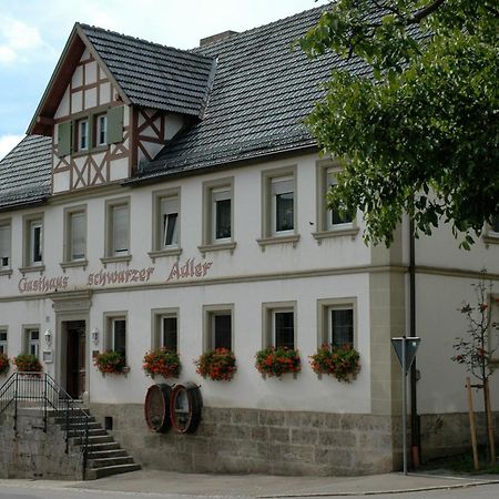 Landgasthof Zum Schwarzen Adler Hotel Markt Nordheim Екстериор снимка