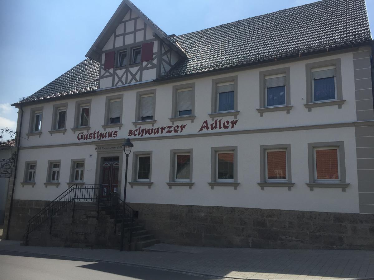 Landgasthof Zum Schwarzen Adler Hotel Markt Nordheim Екстериор снимка